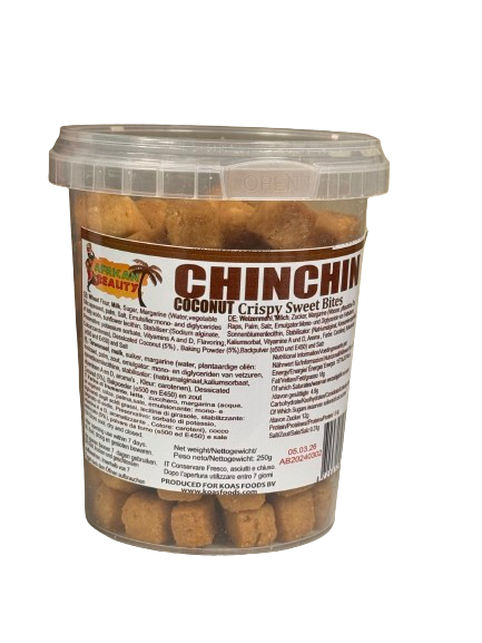 Chic Chin Coconut Crispy Sweet Bites 250 g - Africa Products Shop