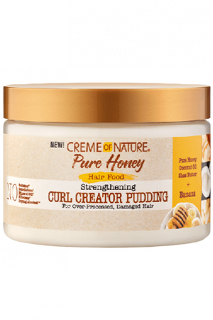 Creme of Nature Pure Honey Hair Food Curl Creator Pudding 11.5oz.