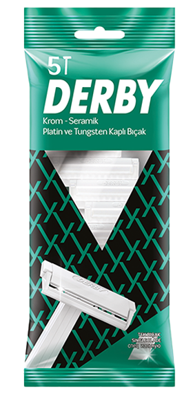 Derby Blades Krom Seramik Set (5 stuks)