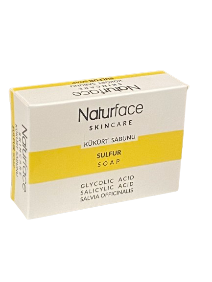 Naturface Skin Care Sulfur Soap 100 g - Africa Products Shop