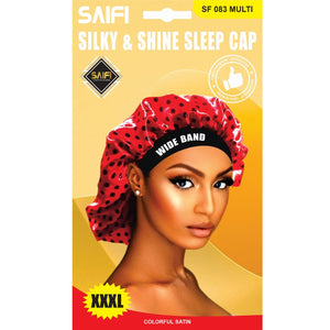 Saifi Silky & Shine Sleep Cap SF 083 MULTI XXXL WIDE BAND - Africa Products Shop