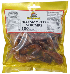 Red Shrimps Whole  Prawns  Bigi Mama 100 g - Africa Products Shop