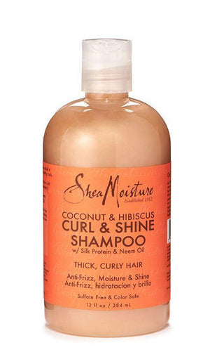 Shea Moisture Coconut and Hibiscus Curl and Shine Shampoo 384 ml