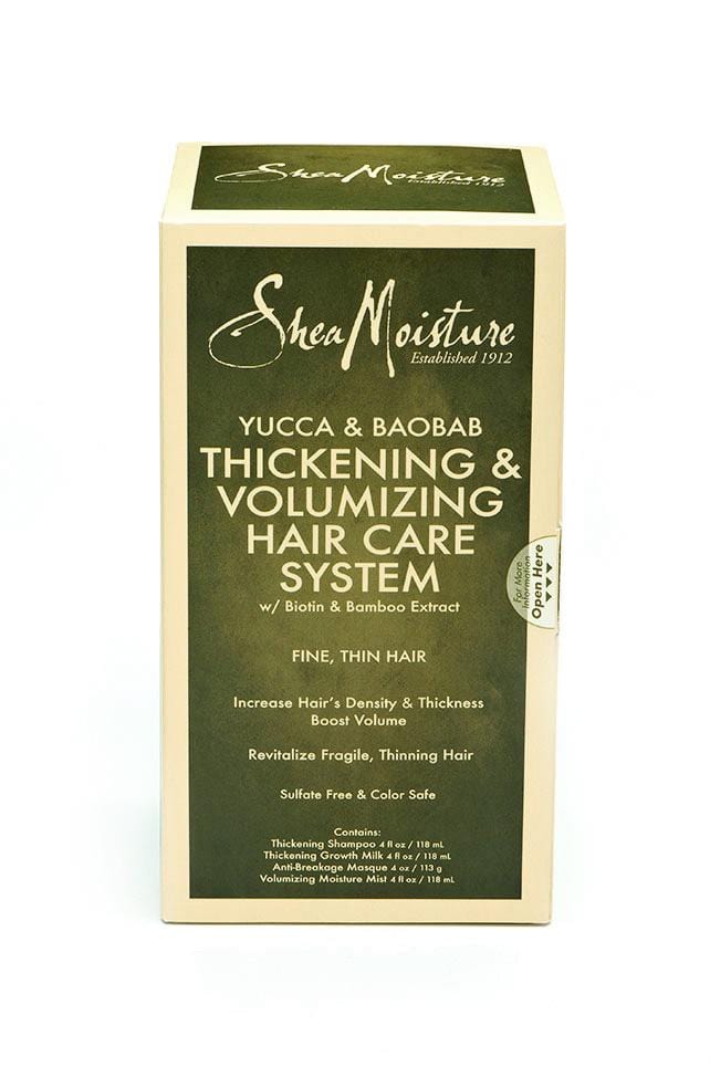 Shea Moisture Yucca & Baobab Thickening & Volumizing Hair Care System Africa Products Shop