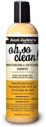 Aunt Jackie's Moisturizing & Softening Shampoo 12 oz