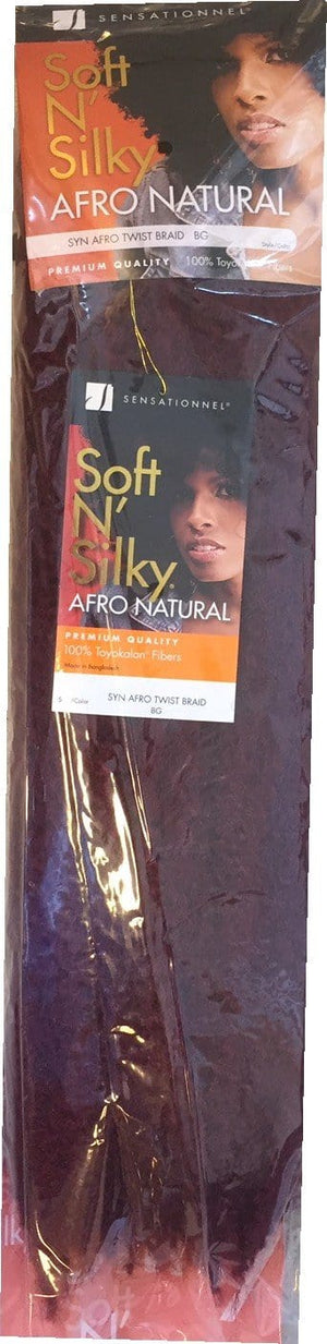 Soft'n Silky Afro Natural Twist Braid Color BG
