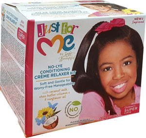 Just for Me No Lye Conditioning Creme Relaxer Super Kids