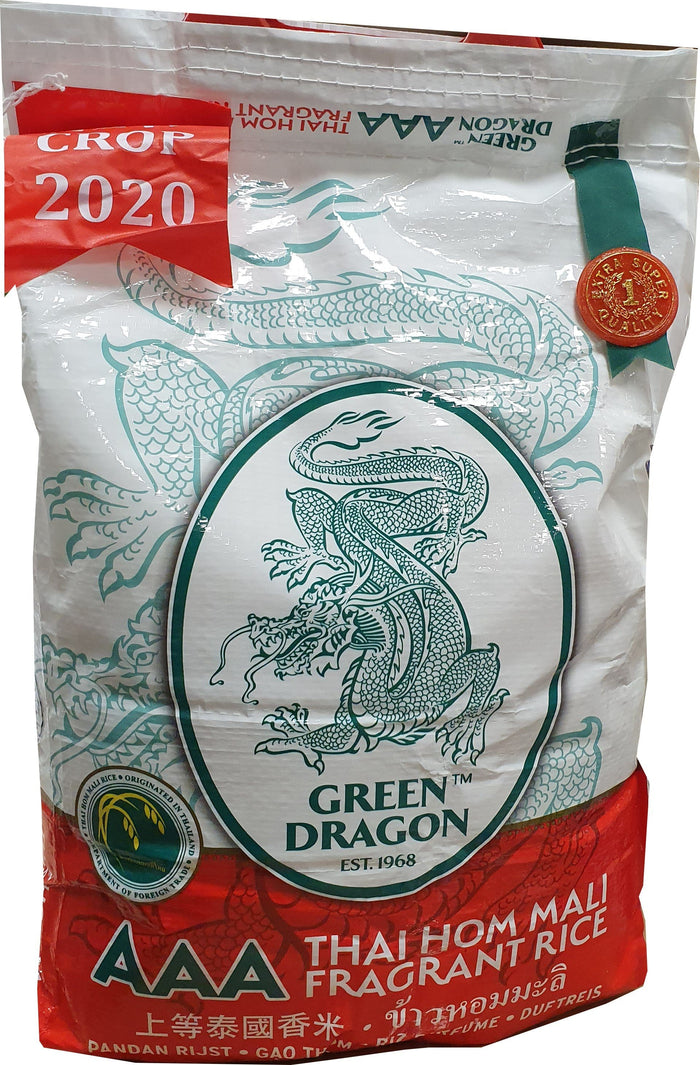 Rijst producten - Dragon Green Pandan Perfumed Rice 5 kg