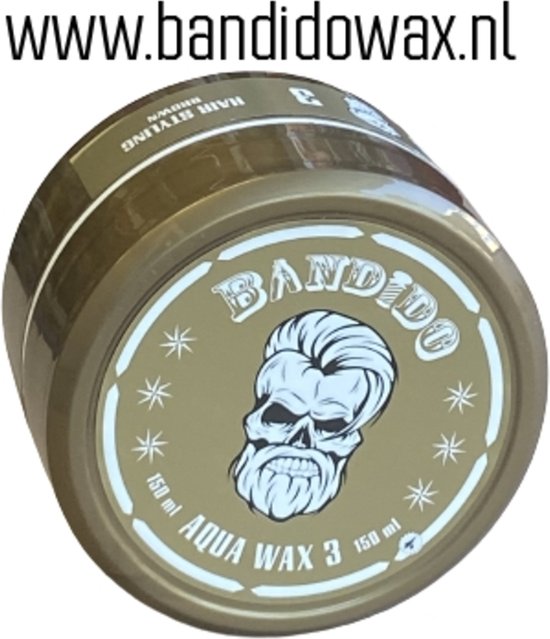 Bandido Maximum Hold Aqua Gel Wax Brown 150 ml
