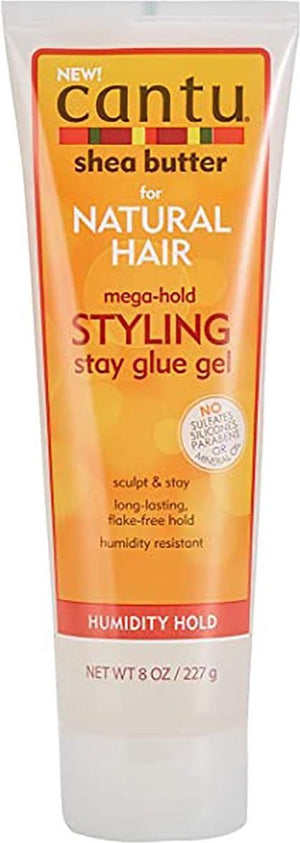 Cantu Mega-Hold Styling Stay Glue Gel 227g - Africa Products Shop