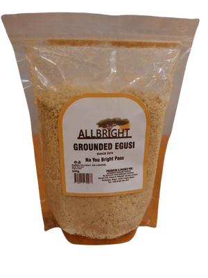 ALLBRIGHT GROUNDED EGUSI NIGERIA 500 G - Africa Products Shop