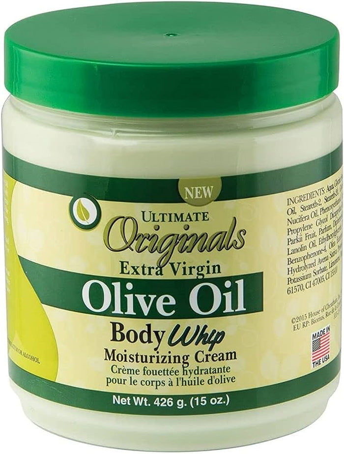 Africa's Best Organics Olive Oil Body Whip Cream 444 ml