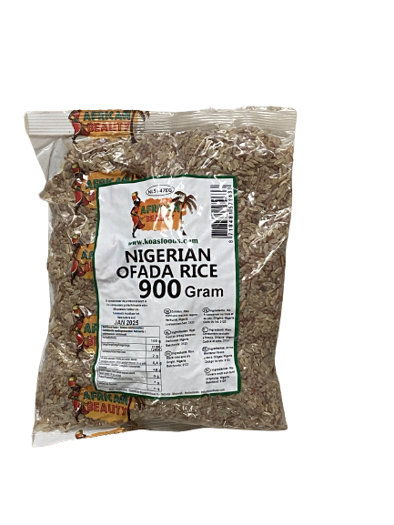 African Beauty Ofada Rice 900 g | Africa Products Shop