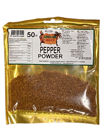 African Beauty Pepper Powder 50 g