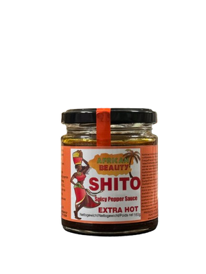 African Beauty Shito Spicy Pepper Sauce Extra Hot 160 g - Africa Products Shop