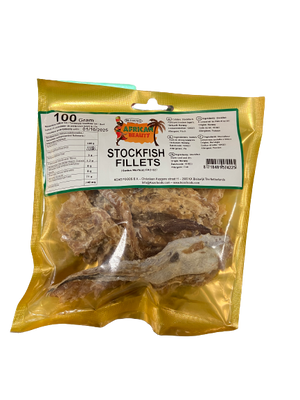 African Beauty Stockfish Fillets 100 g - Africa Products Shop