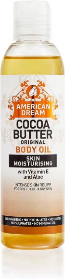 American Dream Cocoa Butter Body Oil Original 200ml - Africa Products Shop