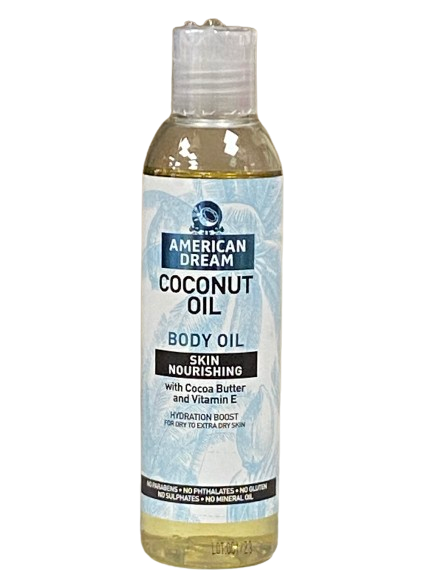 American Dream Coconut Oil Body Oil Skin Nourishing 200 ml