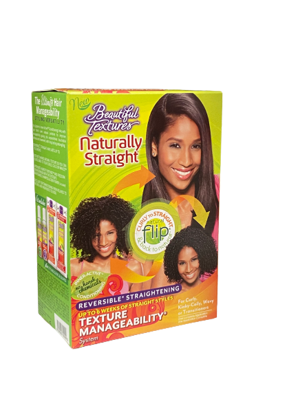 Beautiful Textures Naturally Straight Reversible Straightening Texture Manageability System