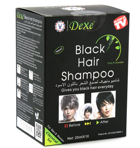 Dexe Black Hair Shampoo 25 ml x 10