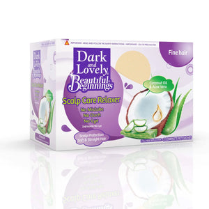 Dark and Lovely Beautiful Beginning No Lye Relaxer Kit Purple Fine - Africa Products Shop
