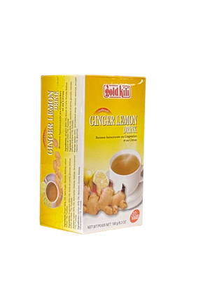 Gold Kili Ginger Lemon Drink 180 g (10 sachets) - Africa Products Shop