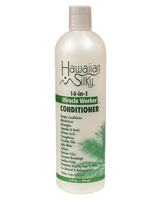 Hawaiian Silky 14-in-1 Miracle Worker Conditioner 474ml - Africa Products Shop