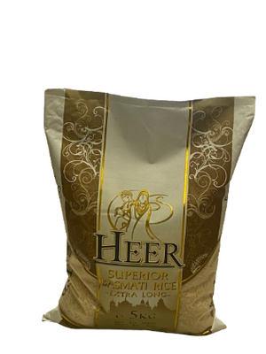 Heer Superior Basmati Rice Extra Long 5kg - Africa Products Shop
