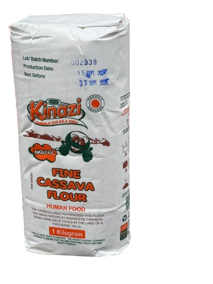 Kinazi Fine Cassava Flour Rwanda 1 kg | Africa Products Shop