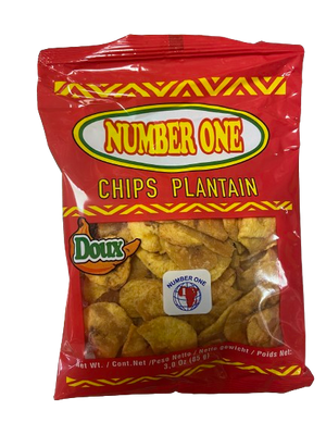 Number One Banan Plantain Chips Doux - Africa Products Shop