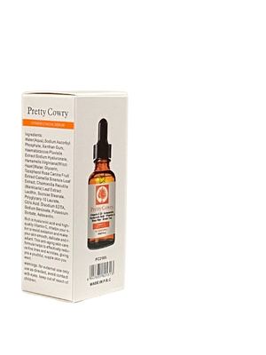 Pretty Cowry Vitamin C Facial Serum 30ml - Africa Products Shop