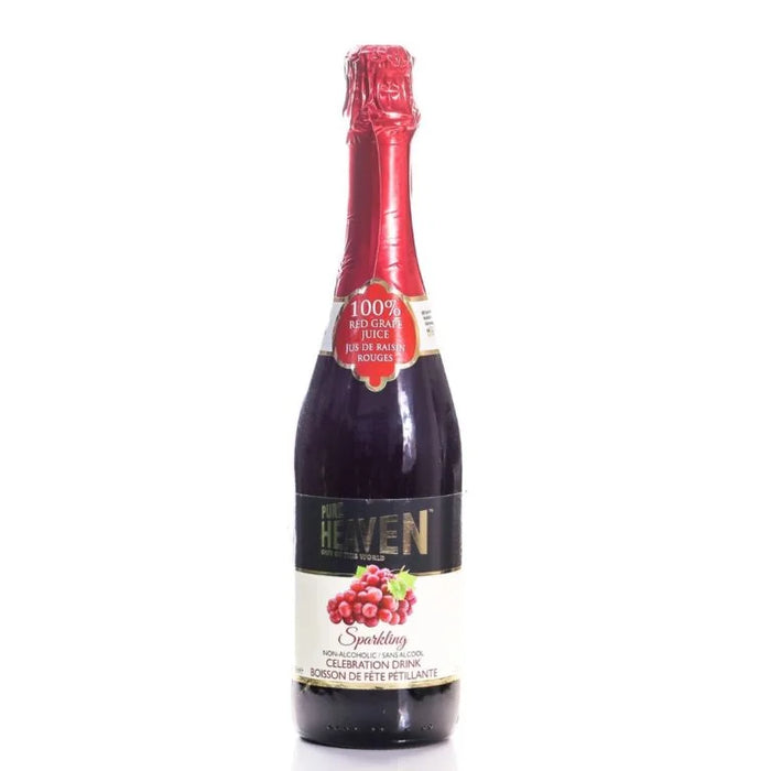 Pure Heaven Sparkling Drink- Red Grape- 12 x 75 cl