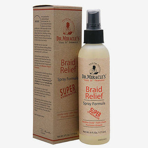 Dr Miracle's Braid Relief Spray Formula Super Strength 177ml - Africa Products Shop