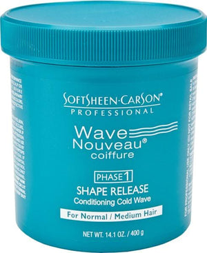 Wave Nouveau Shape Release Normal Medium Hair Jar 14 oz