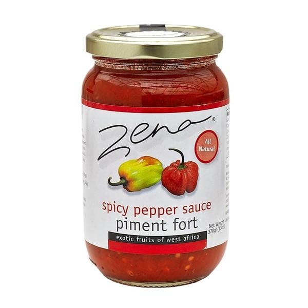 Zena spicy pepper sauce with Piment Fort 370 g