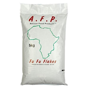 African Food Products Fufu potatoflakes 5 kg