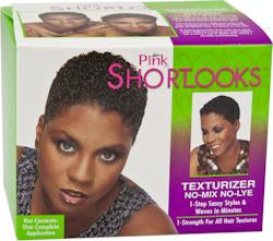 Pink Shortlooks Texturizer Kit