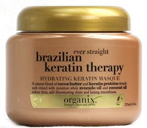 Organix Ever Straight Brazilian Keratin Therapy  Hydrating Masque 237 ml