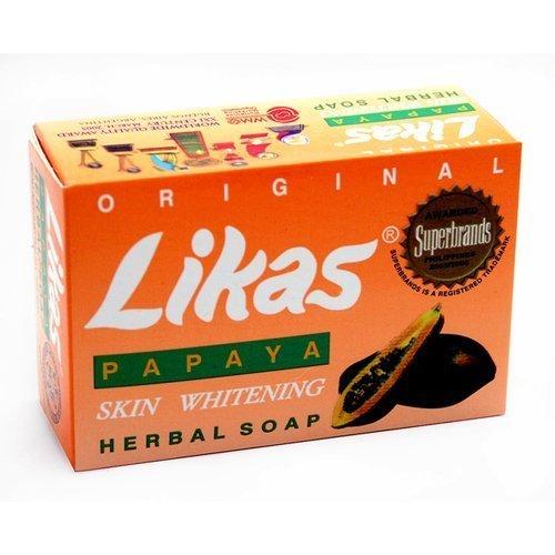 Likas Papaya Skin Whitening Herbal Soap 135 g.