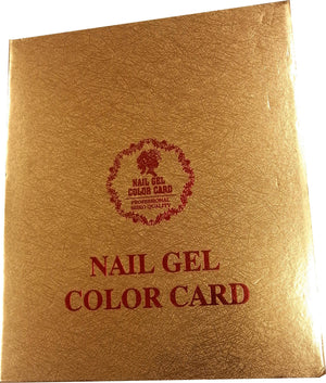 Nail Gel Color Card 21 cm x 18 cm