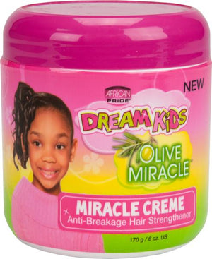 African Pride Dream Kids Miracle Cream Anti-Breakage Hair Strengthener 170 g