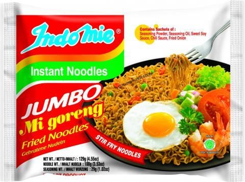 Indomie Instant Noodles Jumbo Mi Goreng Fried Noodles 70g x 40