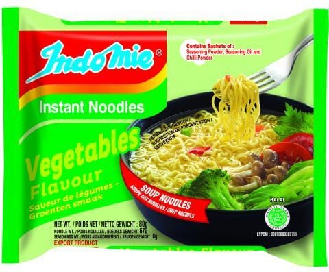 Indomie Instant Noodles Vegetables Flavour 70 g x 40