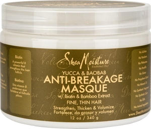 Shea Moisture Anti Breakage Treatment Masque 12 oz