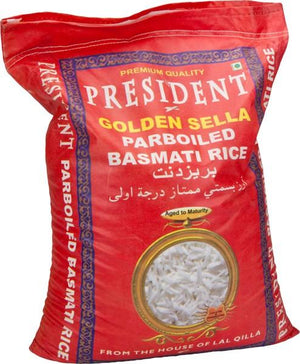 Rice Basmati Parboiled President 20 kg
