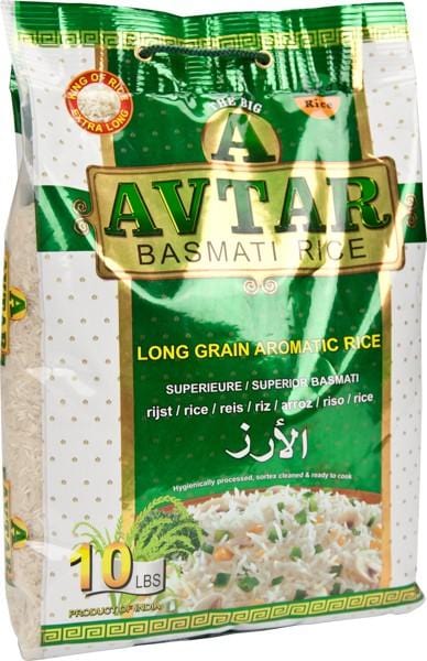 Avtar Basmati Rice Big A Green 4.5 kg