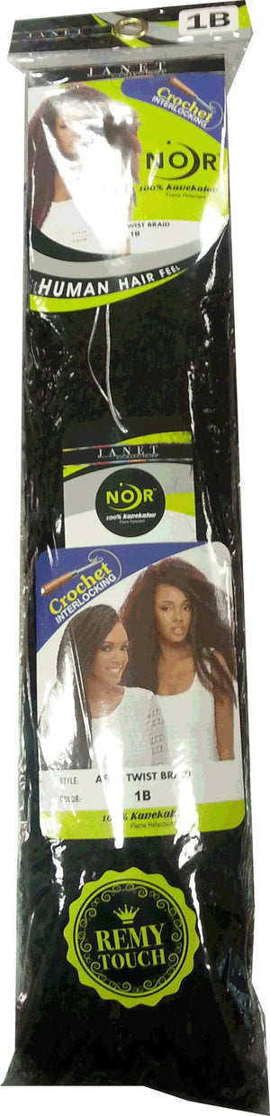 Janet Noir Afro Twist Braid nummer 1