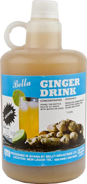 Ginger Drink Bella 1 liter