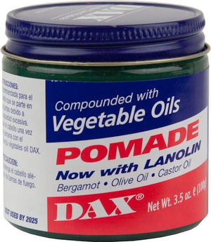 Dax Vegetable Pomade Green 3.5 oz