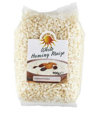 Valle Del Sole White Hominy Maize 900 g